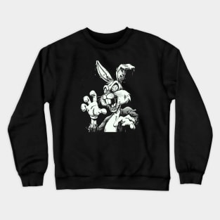 Zombie Rabbit Crewneck Sweatshirt